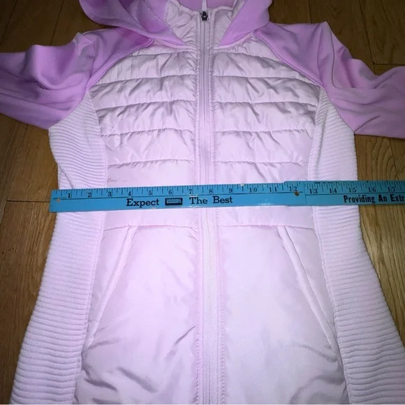 tek gear Light Purple/Pink Hooded Active Jacket S - Picture 9 of 14